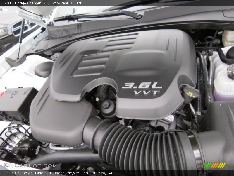 Ivory Pearl / Black 2013 Dodge Charger SXT