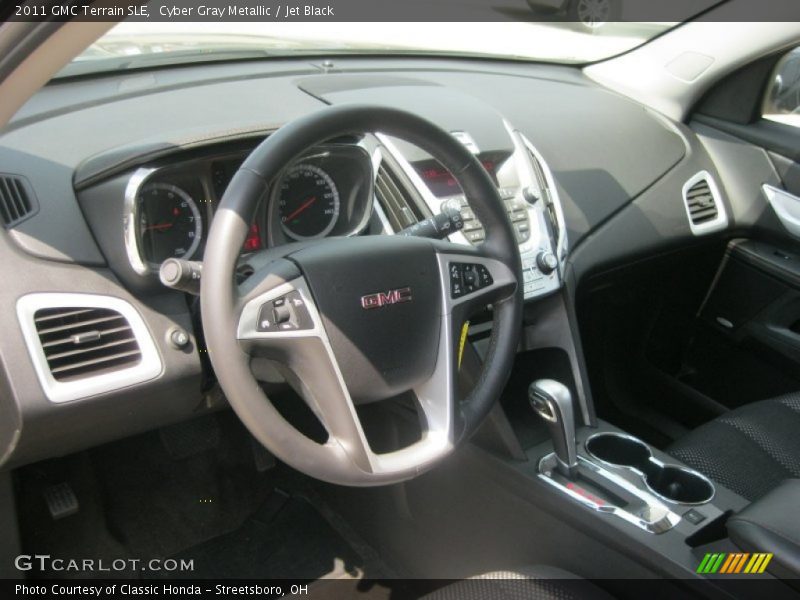 Cyber Gray Metallic / Jet Black 2011 GMC Terrain SLE