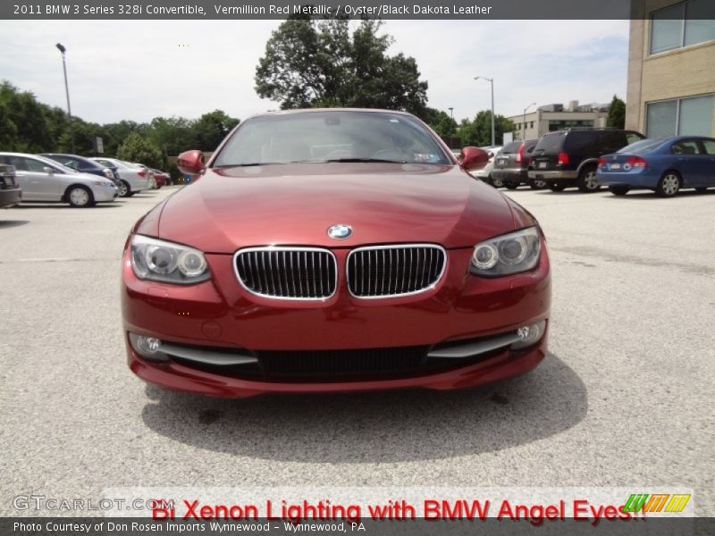 Vermillion Red Metallic / Oyster/Black Dakota Leather 2011 BMW 3 Series 328i Convertible
