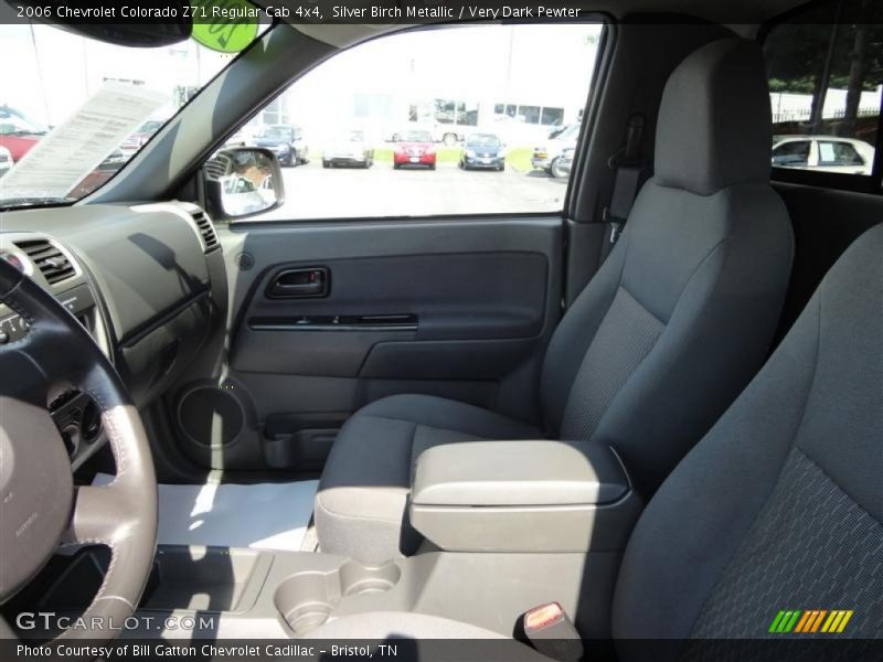 Silver Birch Metallic / Very Dark Pewter 2006 Chevrolet Colorado Z71 Regular Cab 4x4