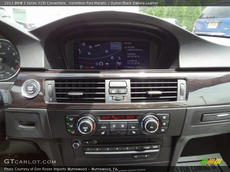 Vermillion Red Metallic / Oyster/Black Dakota Leather 2011 BMW 3 Series 328i Convertible