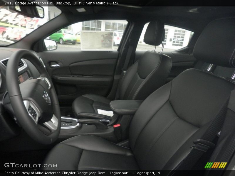 Billet Silver Metallic / Black 2013 Dodge Avenger SXT V6 Blacktop