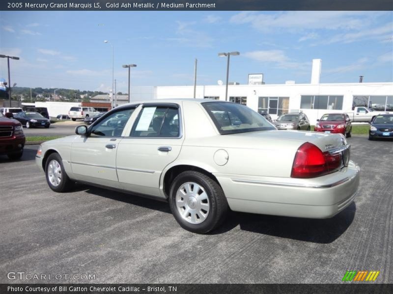 Gold Ash Metallic / Medium Parchment 2005 Mercury Grand Marquis LS