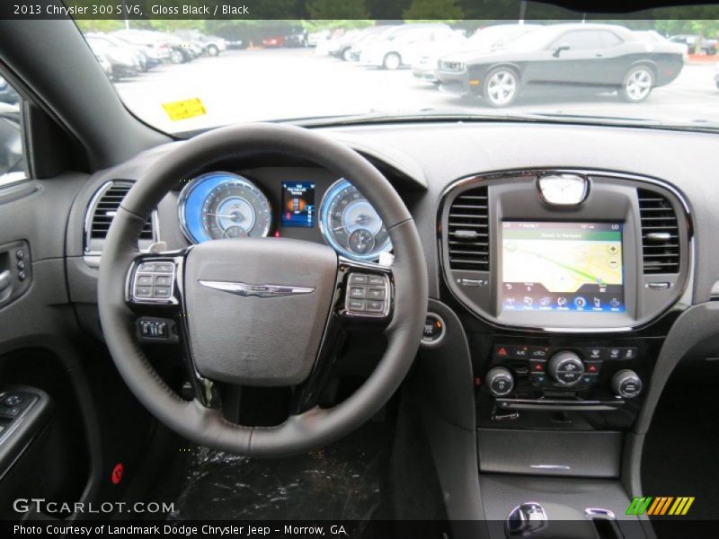 Gloss Black / Black 2013 Chrysler 300 S V6