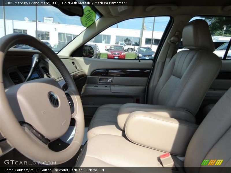 Gold Ash Metallic / Medium Parchment 2005 Mercury Grand Marquis LS