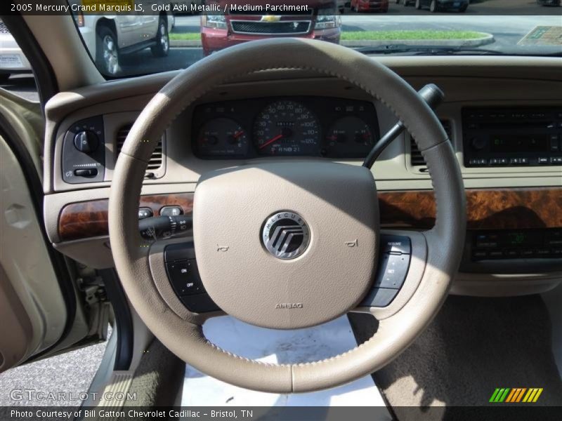Gold Ash Metallic / Medium Parchment 2005 Mercury Grand Marquis LS