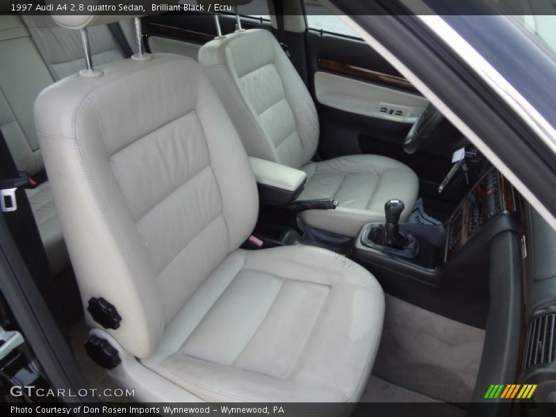 Brilliant Black / Ecru 1997 Audi A4 2.8 quattro Sedan