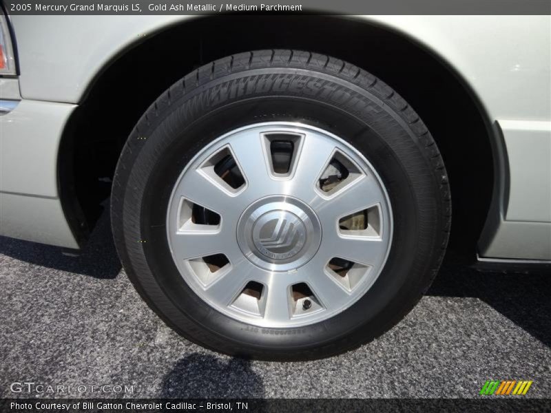 Gold Ash Metallic / Medium Parchment 2005 Mercury Grand Marquis LS