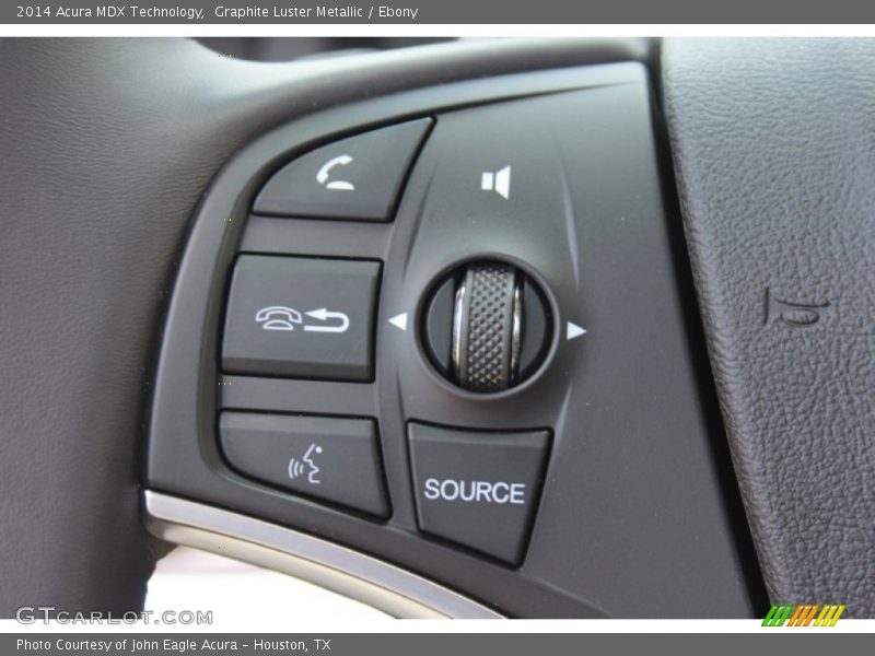 Graphite Luster Metallic / Ebony 2014 Acura MDX Technology