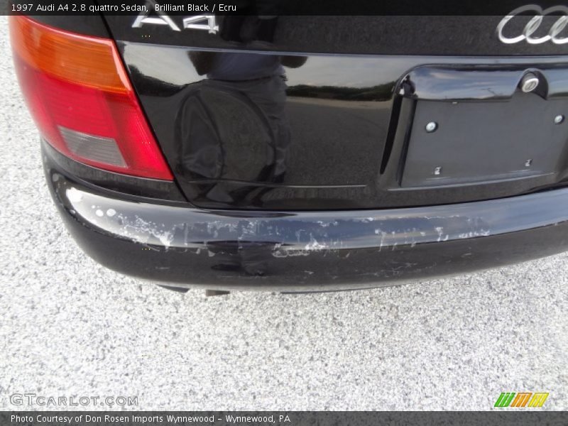Brilliant Black / Ecru 1997 Audi A4 2.8 quattro Sedan