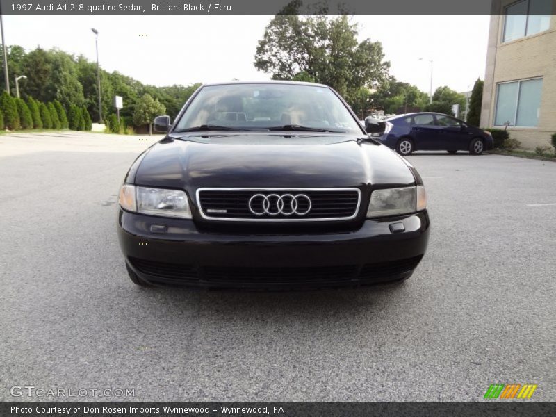 Brilliant Black / Ecru 1997 Audi A4 2.8 quattro Sedan