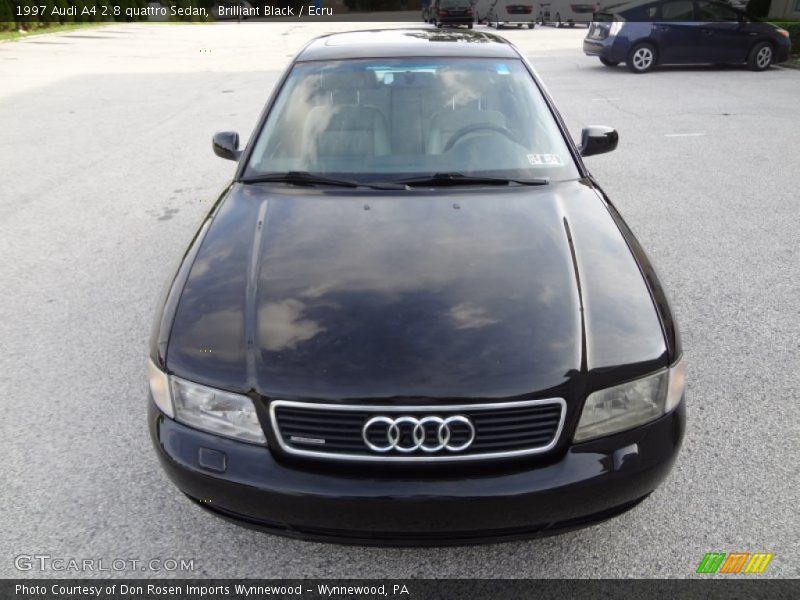 Brilliant Black / Ecru 1997 Audi A4 2.8 quattro Sedan