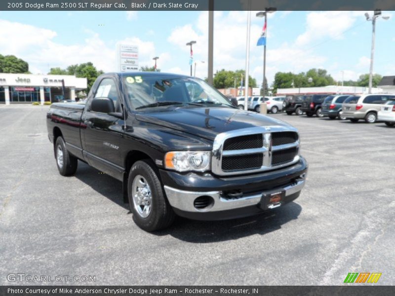 Black / Dark Slate Gray 2005 Dodge Ram 2500 SLT Regular Cab