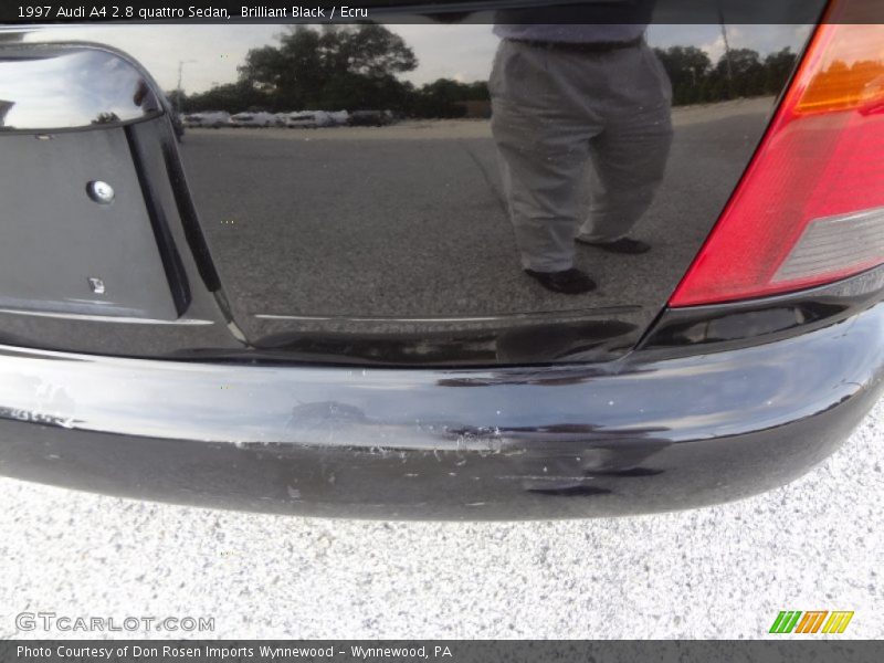 Brilliant Black / Ecru 1997 Audi A4 2.8 quattro Sedan
