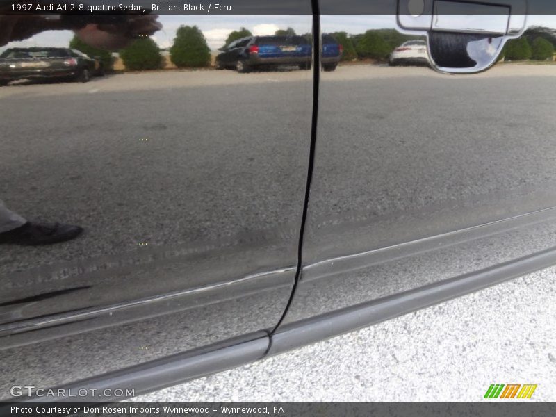 Brilliant Black / Ecru 1997 Audi A4 2.8 quattro Sedan