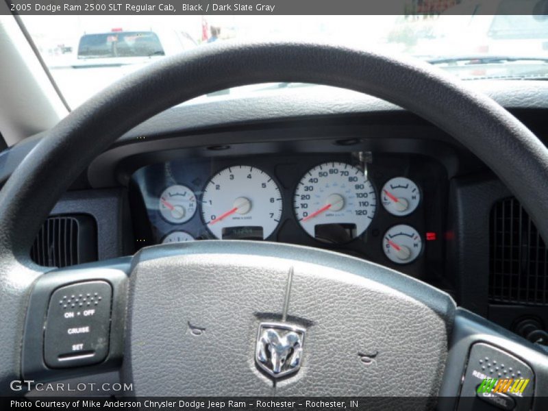 Black / Dark Slate Gray 2005 Dodge Ram 2500 SLT Regular Cab