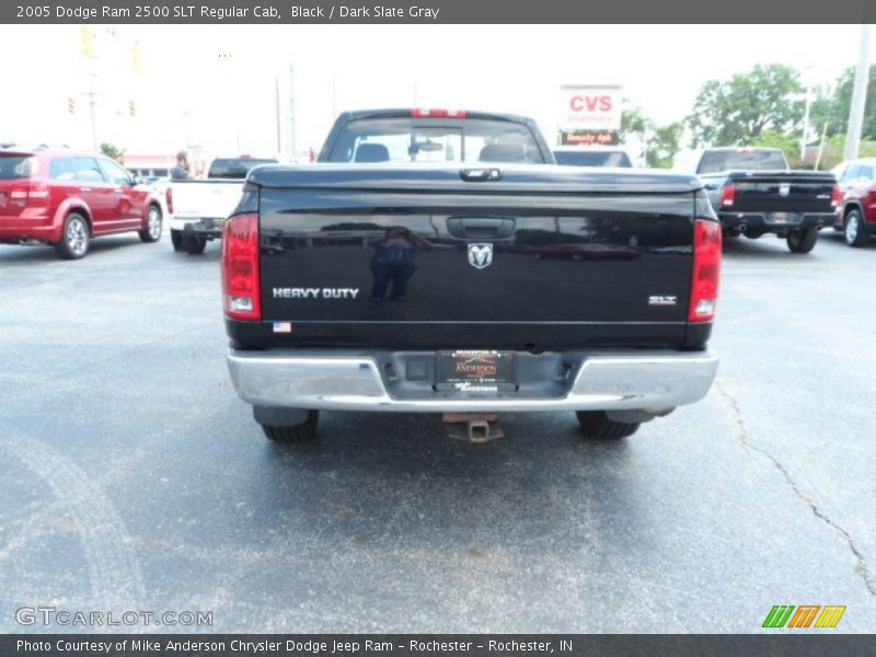 Black / Dark Slate Gray 2005 Dodge Ram 2500 SLT Regular Cab