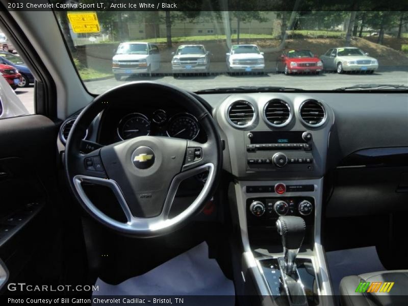 Arctic Ice White / Black 2013 Chevrolet Captiva Sport LT