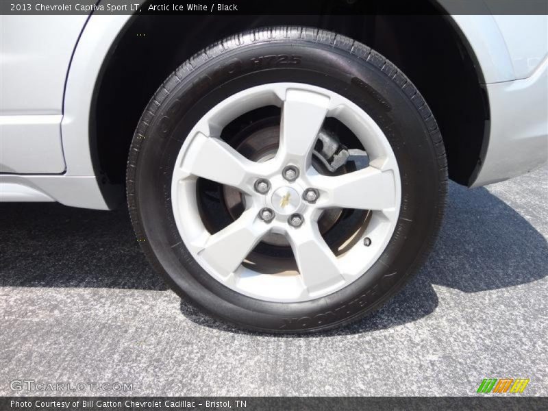 Arctic Ice White / Black 2013 Chevrolet Captiva Sport LT