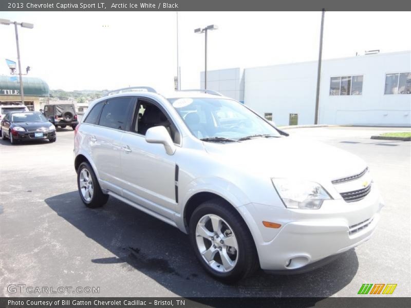 Arctic Ice White / Black 2013 Chevrolet Captiva Sport LT