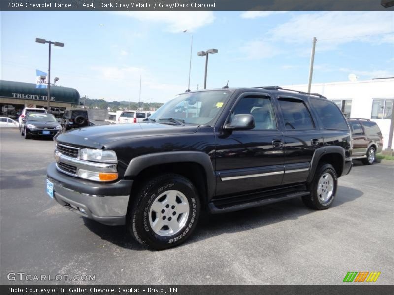 Dark Gray Metallic / Gray/Dark Charcoal 2004 Chevrolet Tahoe LT 4x4