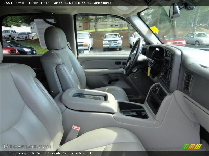 Dark Gray Metallic / Gray/Dark Charcoal 2004 Chevrolet Tahoe LT 4x4