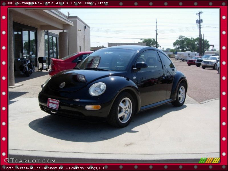Black / Cream 2000 Volkswagen New Beetle GLX 1.8T Coupe