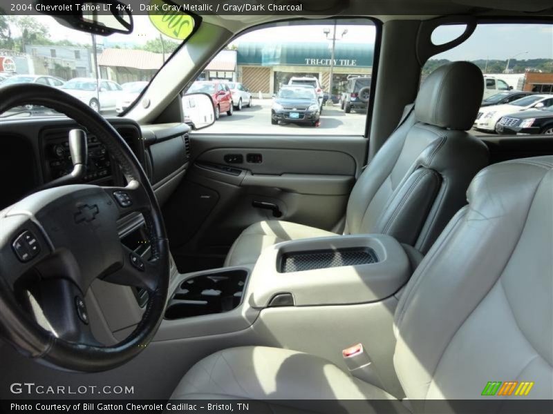 Dark Gray Metallic / Gray/Dark Charcoal 2004 Chevrolet Tahoe LT 4x4