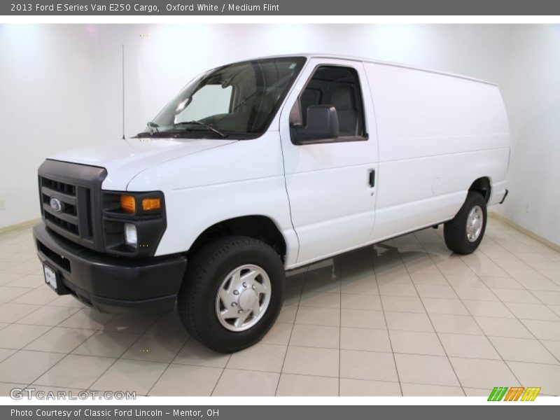 Oxford White / Medium Flint 2013 Ford E Series Van E250 Cargo
