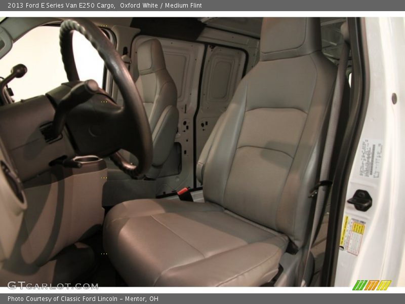 Front Seat of 2013 E Series Van E250 Cargo