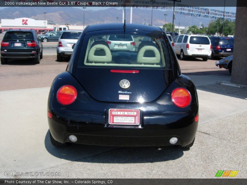 Black / Cream 2000 Volkswagen New Beetle GLX 1.8T Coupe
