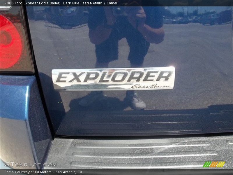 Dark Blue Pearl Metallic / Camel 2006 Ford Explorer Eddie Bauer