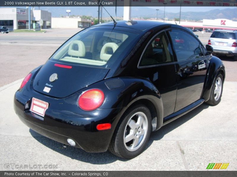 Black / Cream 2000 Volkswagen New Beetle GLX 1.8T Coupe