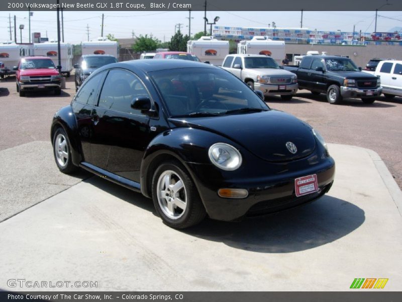 Black / Cream 2000 Volkswagen New Beetle GLX 1.8T Coupe
