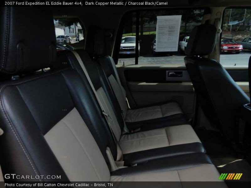 Dark Copper Metallic / Charcoal Black/Camel 2007 Ford Expedition EL Eddie Bauer 4x4