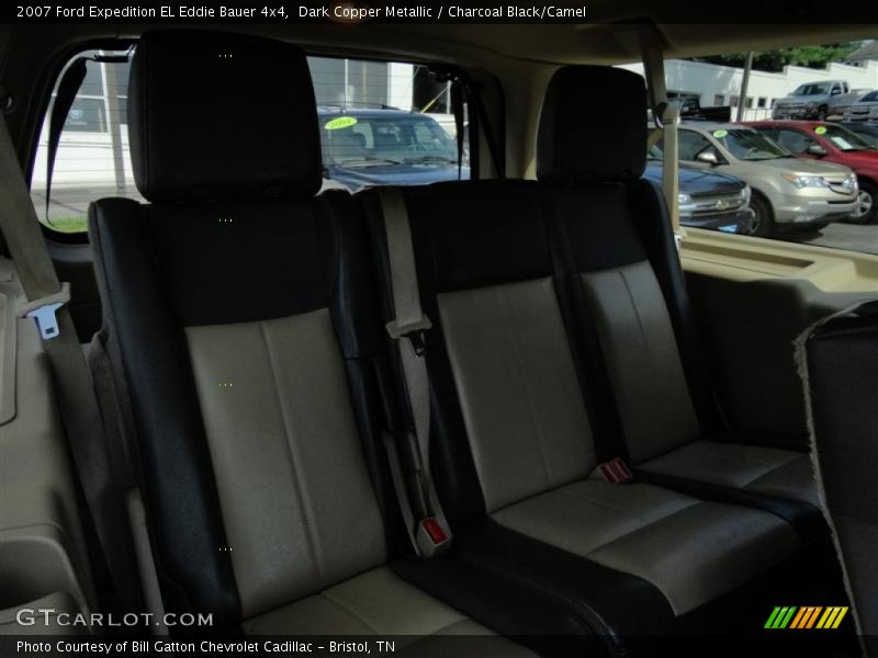 Dark Copper Metallic / Charcoal Black/Camel 2007 Ford Expedition EL Eddie Bauer 4x4