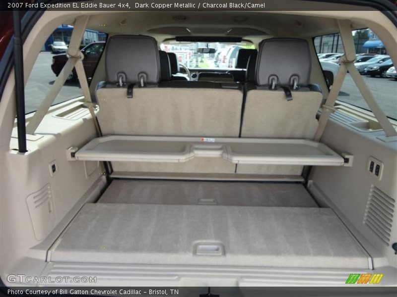 Dark Copper Metallic / Charcoal Black/Camel 2007 Ford Expedition EL Eddie Bauer 4x4