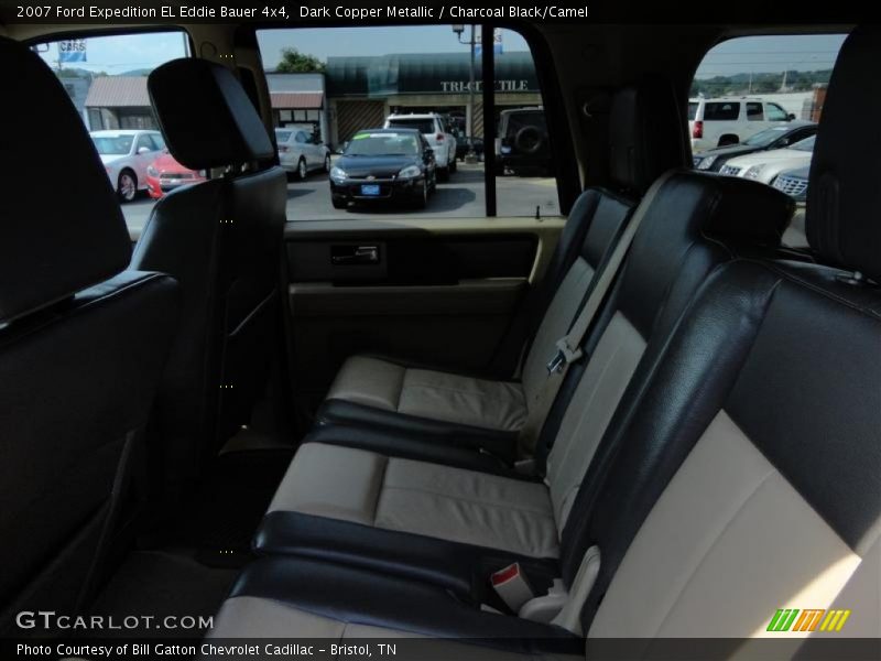 Dark Copper Metallic / Charcoal Black/Camel 2007 Ford Expedition EL Eddie Bauer 4x4