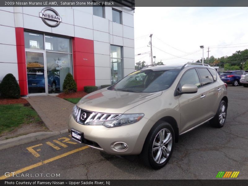 Saharan Stone Metallic / Black 2009 Nissan Murano LE AWD