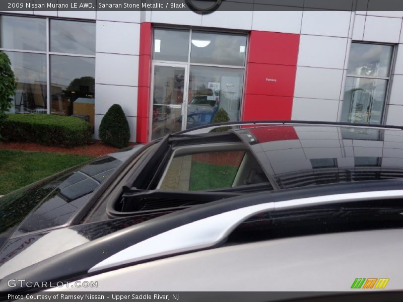 Saharan Stone Metallic / Black 2009 Nissan Murano LE AWD