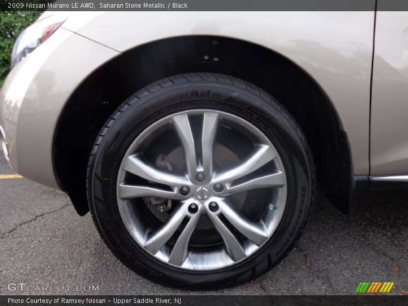 Saharan Stone Metallic / Black 2009 Nissan Murano LE AWD