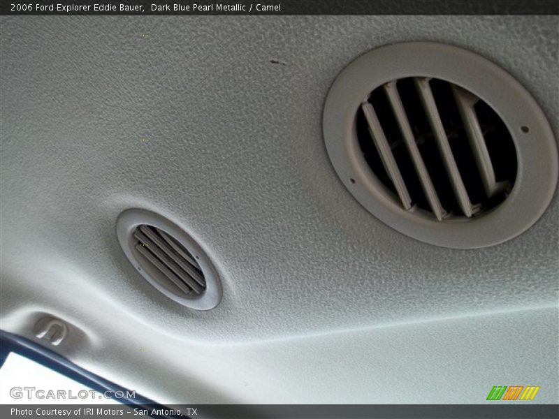 Dark Blue Pearl Metallic / Camel 2006 Ford Explorer Eddie Bauer