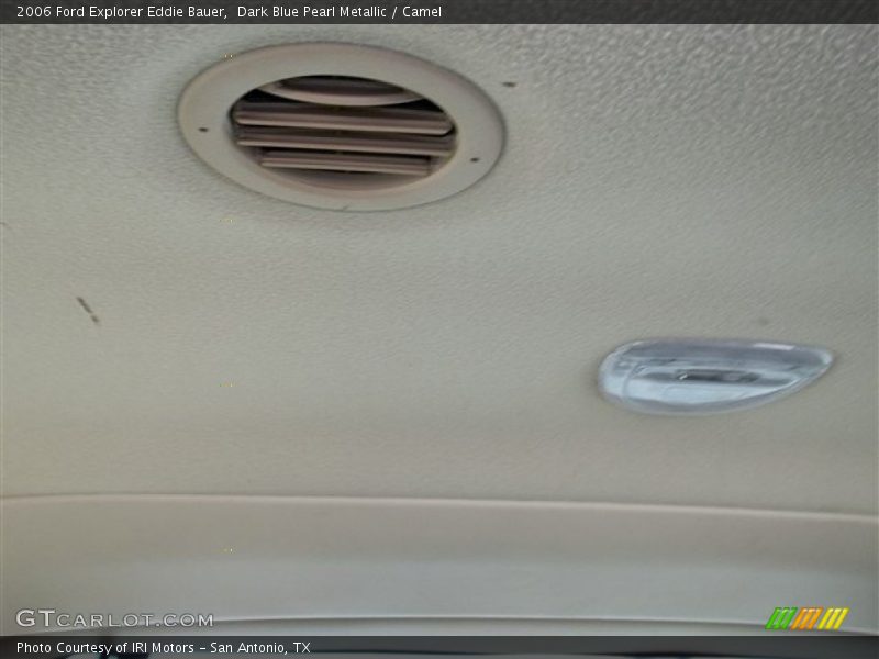 Dark Blue Pearl Metallic / Camel 2006 Ford Explorer Eddie Bauer