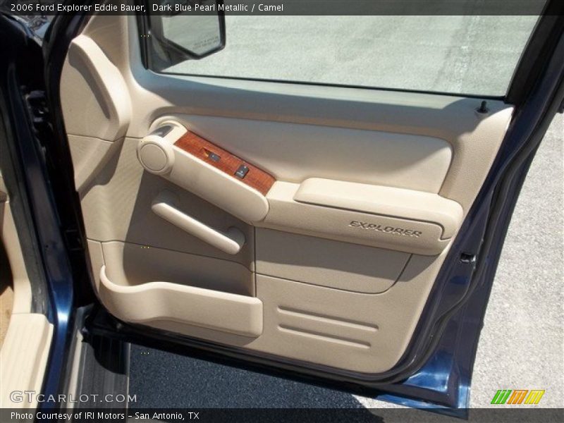 Dark Blue Pearl Metallic / Camel 2006 Ford Explorer Eddie Bauer