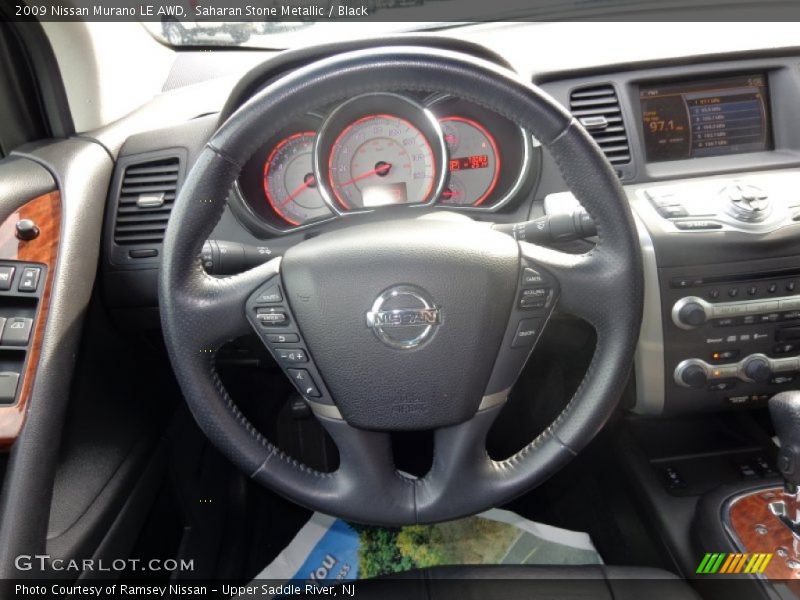 Saharan Stone Metallic / Black 2009 Nissan Murano LE AWD