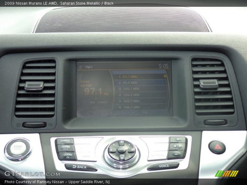 Saharan Stone Metallic / Black 2009 Nissan Murano LE AWD