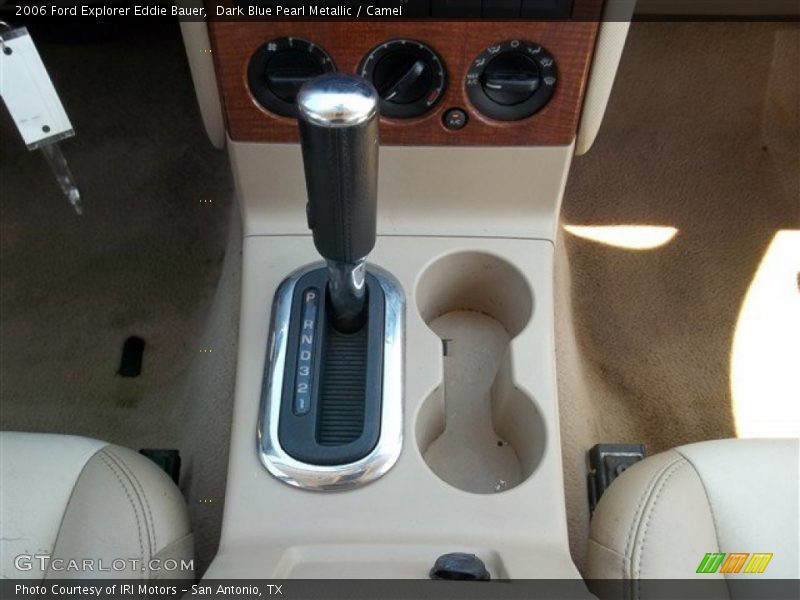 Dark Blue Pearl Metallic / Camel 2006 Ford Explorer Eddie Bauer