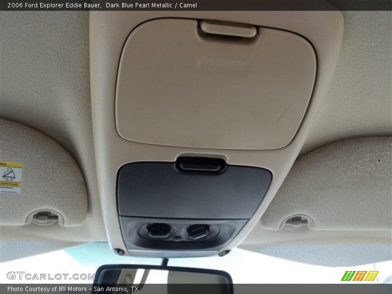 Dark Blue Pearl Metallic / Camel 2006 Ford Explorer Eddie Bauer