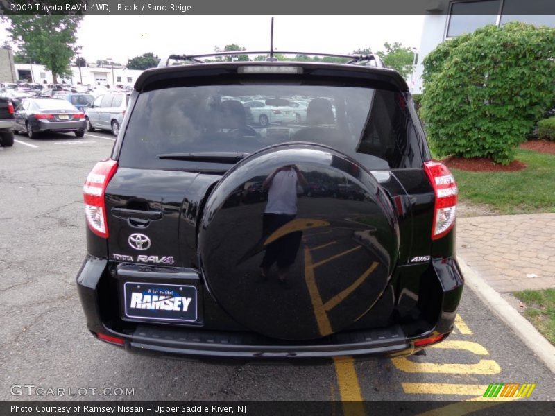 Black / Sand Beige 2009 Toyota RAV4 4WD