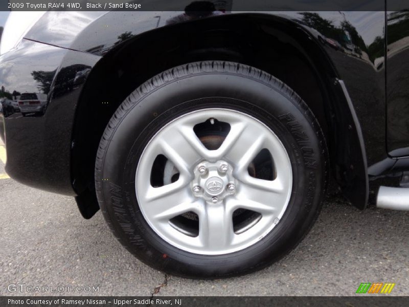 Black / Sand Beige 2009 Toyota RAV4 4WD